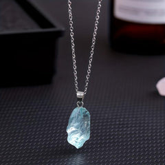 10pcs Random Irregular Raw Stone Pendant Ore Crystal Chakra Healing Wiccan DIY
