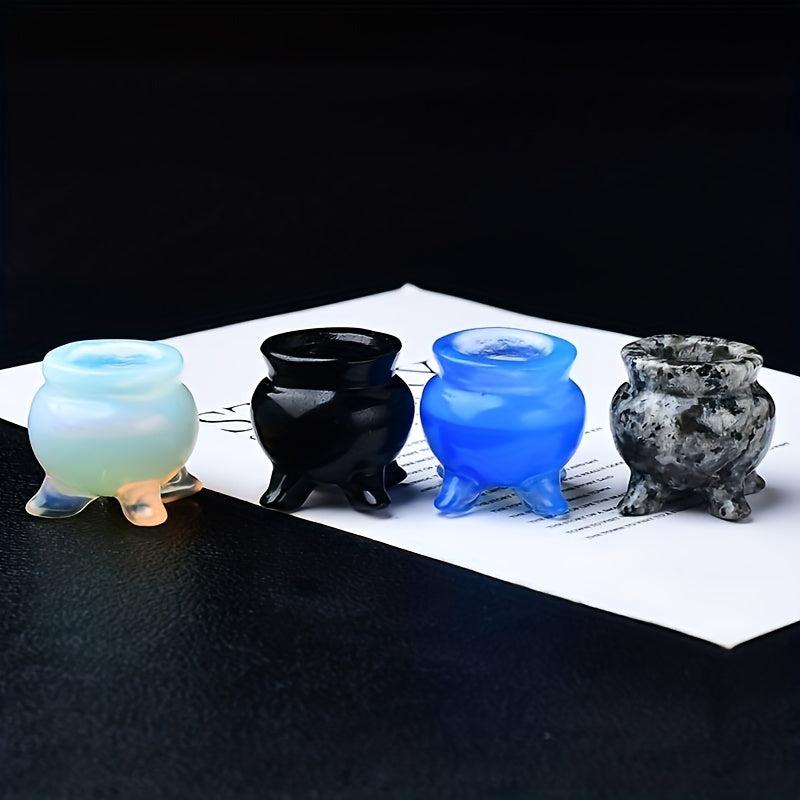 Crystal Carving Censer Pocket Gift