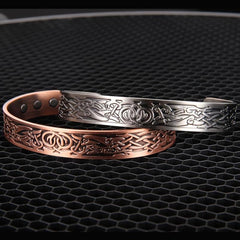 Copper Bracelet Men Women Magnetic Brazaletes Copper Cuff Bangles