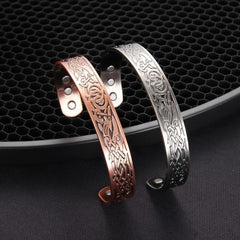 Copper Bracelet Men Women Magnetic Brazaletes Copper Cuff Bangles