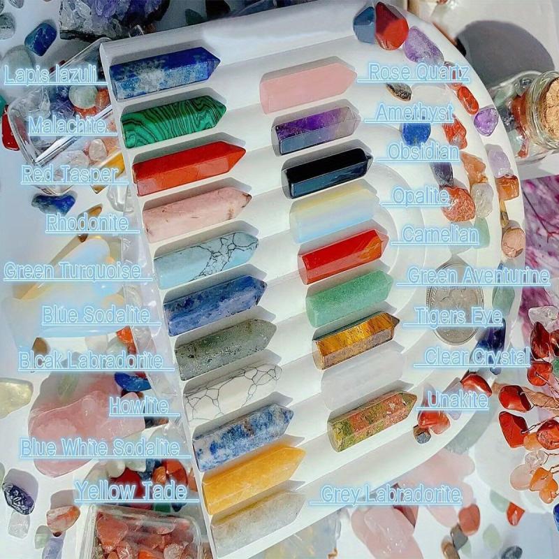 Random Chakra Crystal Set Reiki Stone Meditation Stone
