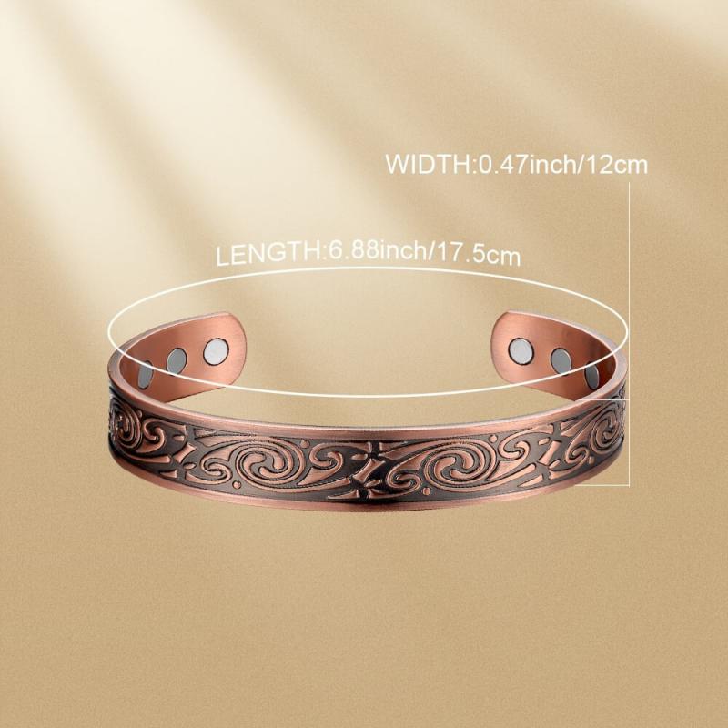 Copper Bracelet For Men Women Magnetic Magnet Braceletes Copper Jewelry