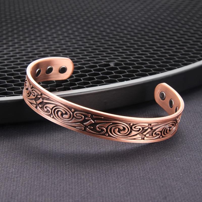 Copper Bracelet For Men Women Magnetic Magnet Braceletes Copper Jewelry