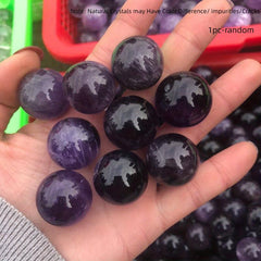 Amethyst Crystal Ball Orgone Pyramid for Positive Energy & Stress Reduction