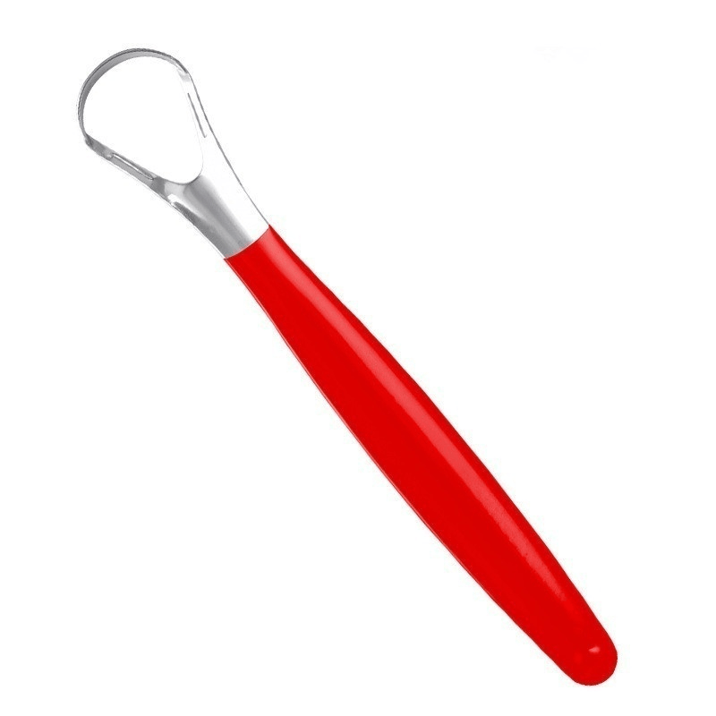 Stainless Steel Tongue Scraper Cleaner for Fresh Oral Hygiene
