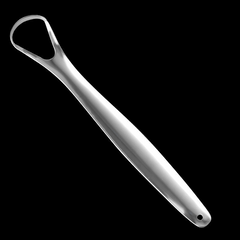 Stainless Steel Tongue Scraper Cleaner for Fresh Oral Hygiene