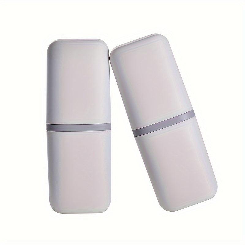 Travel Toothbrush Storage Container Box Gargle Cup Toothpaste Holder