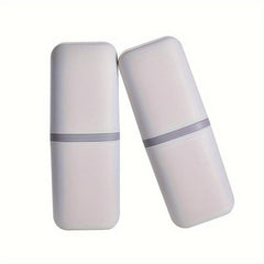 Travel Toothbrush Storage Container Box Gargle Cup Toothpaste Holder