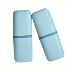 Travel Toothbrush Storage Container Box Gargle Cup Toothpaste Holder