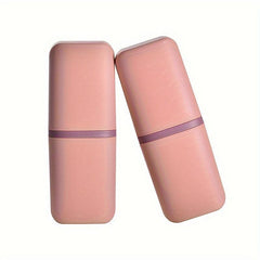 Travel Toothbrush Storage Container Box Gargle Cup Toothpaste Holder