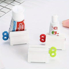 3pcs Toothpaste Squeezer Manual Toothpaste Clip for Bathroom