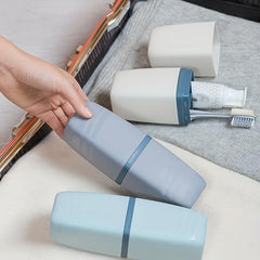 Portable Toothbrush Storage Container Gargle Cup