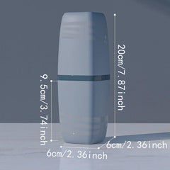 Portable Toothbrush Storage Container Gargle Cup