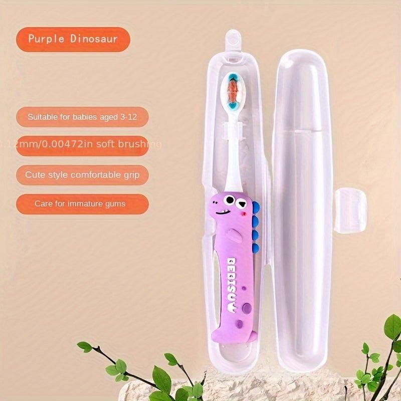 Cartoon Soft Bristle Toothbrush for Sensitive Teeth