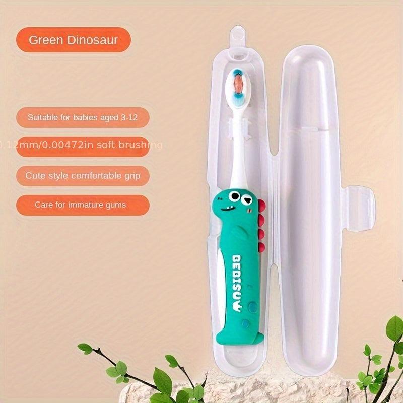 Cartoon Soft Bristle Toothbrush for Sensitive Teeth