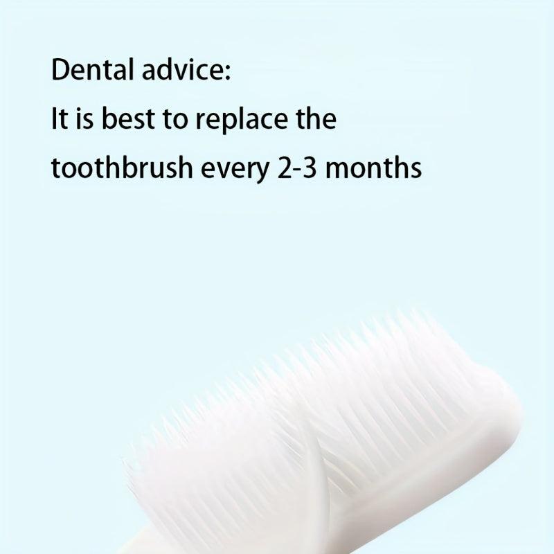 5 Pcs Extra Soft Bristle Silicone Toothbrushes for Sensitive Teeth Gums
