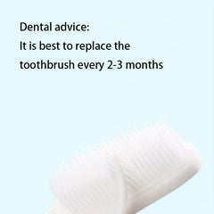 5 Pcs Extra Soft Bristle Silicone Toothbrushes for Sensitive Teeth Gums