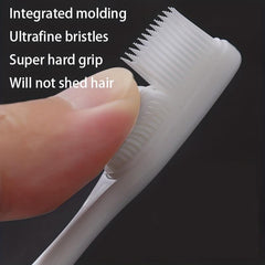 5 Pcs Extra Soft Bristle Silicone Toothbrushes for Sensitive Teeth Gums