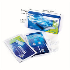 Teeth Whitening Strips Kit for Sensitive Teeth Mint Flavor