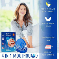 8 Pack Mouth Guard for Grinding Teeth - 2 Sizes - Light & Heavy Grinding