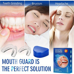 8 Pack Mouth Guard for Grinding Teeth - 2 Sizes - Light & Heavy Grinding