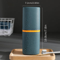 Portable Toothbrush Holder Case Travel Toothbrush Storage Box Mouthwash Case