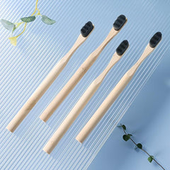 4pcs Bamboo Toothbrush Soft Toothbrush Manual Toothbrush