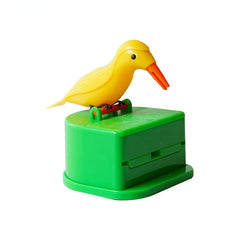 Toothpick Dispenser Bird Push Automatic Holder Box Kitchen Decoration