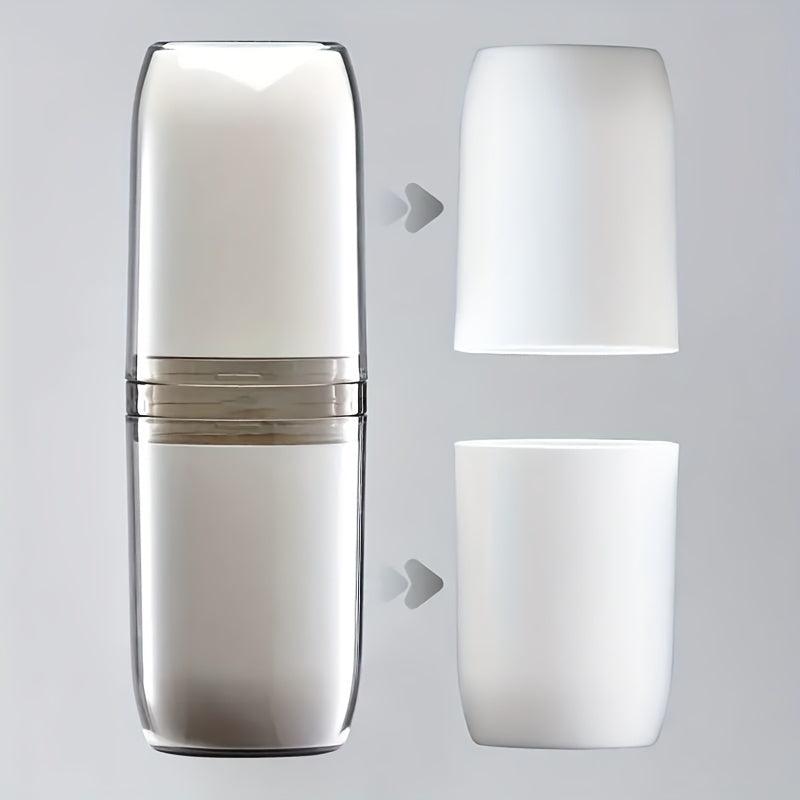Travel Mouthwash Cup Toothbrush Cup Large Capacity Portable Storage Cup