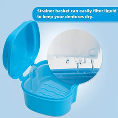 Denture Aligner Case Storage Box for False Teeth