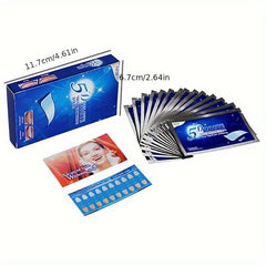 Teeth Whitening Strips 14pcs Set Non Sensitive Tooth Bleaching Brightening