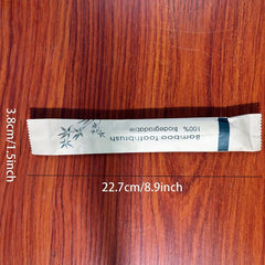 10pcs Biodegradable Wooden Toothbrushes Soft Bristles Oral Care