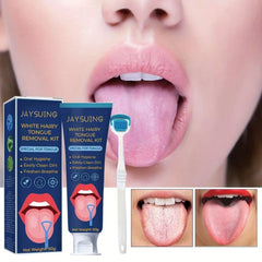 Tongue Cleaning Set Deodorization Fresh Breath Tongue Brush