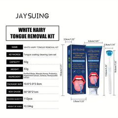Tongue Cleaning Set Deodorization Fresh Breath Tongue Brush