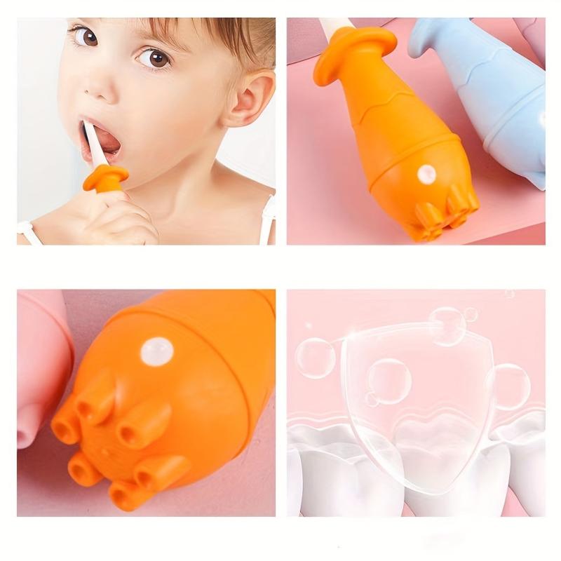 2pcs Octopus Toothbrush Soft Bristles Oral Care Home