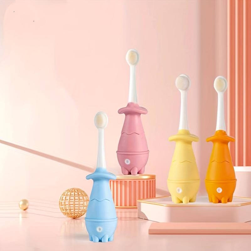 2pcs Octopus Toothbrush Soft Bristles Oral Care Home