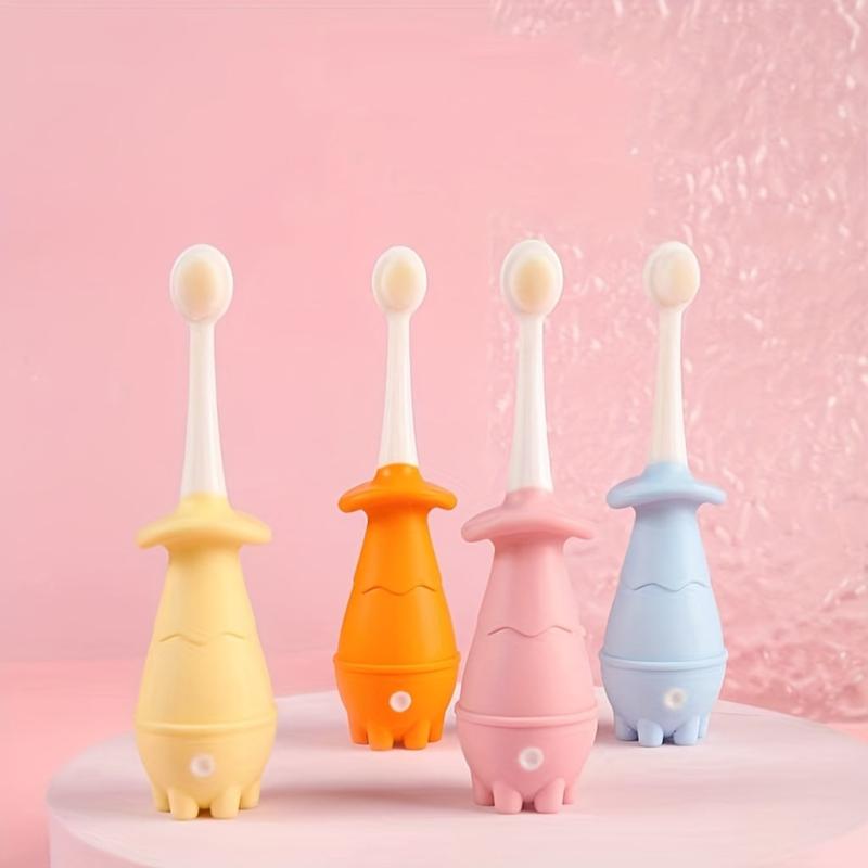 2pcs Octopus Toothbrush Soft Bristles Oral Care Home