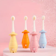 2pcs Octopus Toothbrush Soft Bristles Oral Care Home