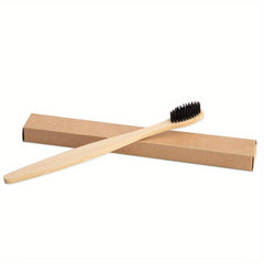 10pcs Bamboo Toothbrush Soft Bristles Oral Care Home Daily Life