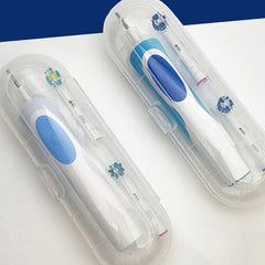 Travel Toothbrush Storage Box - Transparent Portable Case