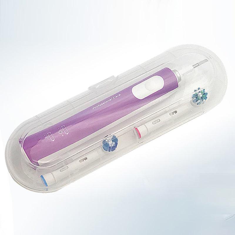 Travel Toothbrush Storage Box - Transparent Portable Case