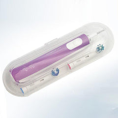 Travel Toothbrush Storage Box - Transparent Portable Case