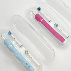 Travel Toothbrush Storage Box - Transparent Portable Case