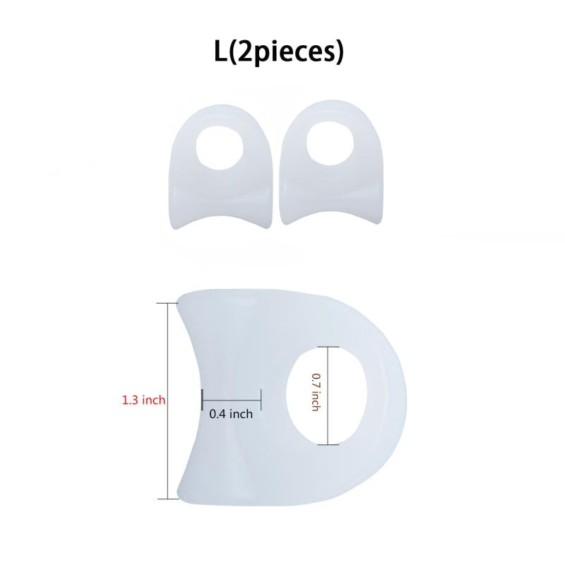 Gel Toe Separators 6-Pack for Little Toes Relief