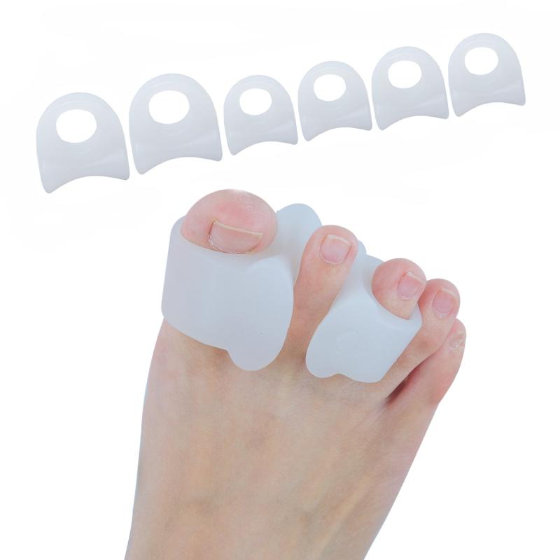 Gel Toe Separators 6-Pack for Little Toes Relief