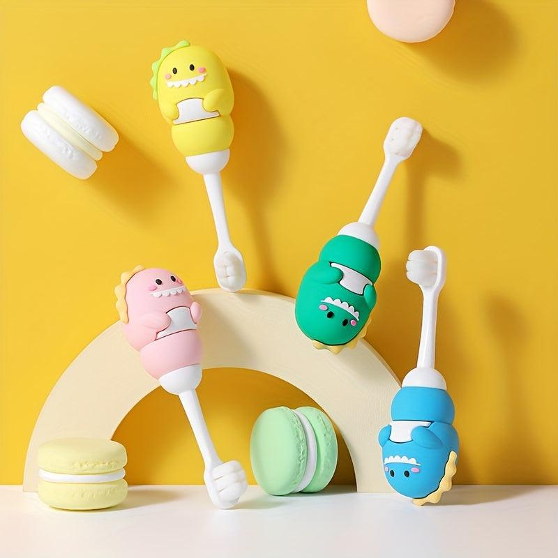 Cartoon Toothbrush with Soft Bristles for Sensitive Teeth Gums