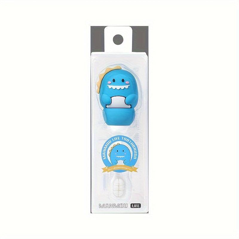 Cartoon Toothbrush with Soft Bristles for Sensitive Teeth Gums