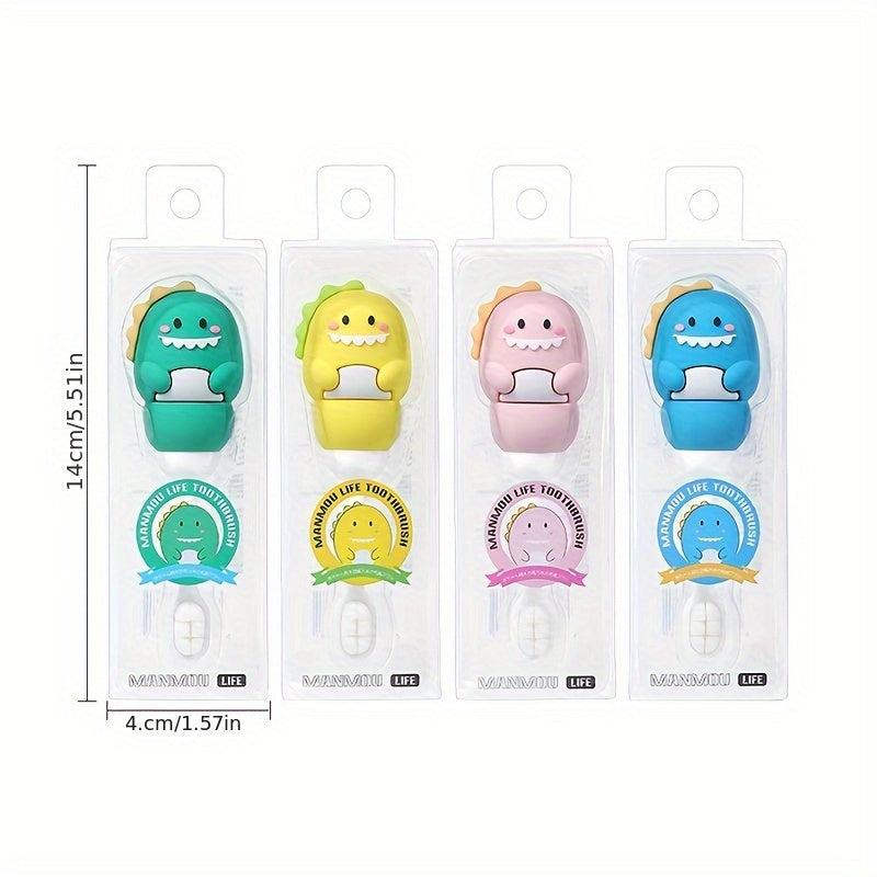 Cartoon Toothbrush with Soft Bristles for Sensitive Teeth Gums