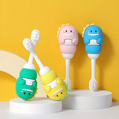 Cartoon Toothbrush with Soft Bristles for Sensitive Teeth Gums