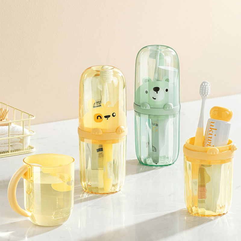 Portable Travel Toothbrush Case Container